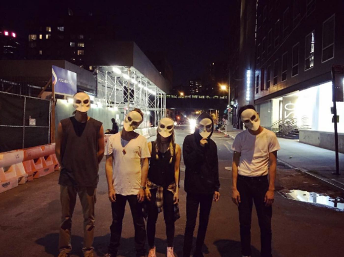 Photo Flash: Aaron Paul and Friends Turn SLEEP NO MORE Into Scene From MR. ROBOT  Image