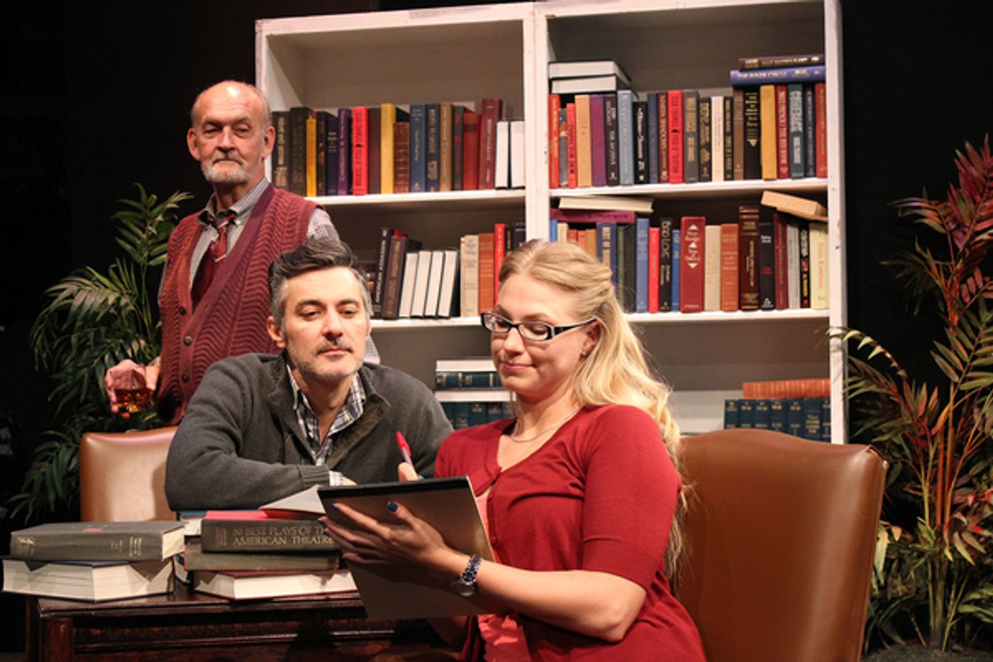 Photo Flash: Meet the Cast of THE NOVELIST at Theatre Three  Image