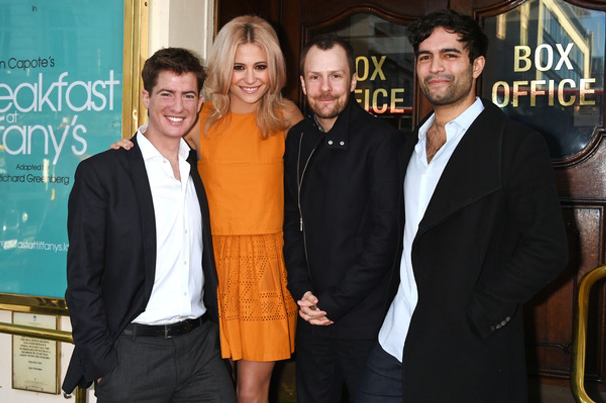 Matt Barber, Pixie Lott, Nikolai Foster and Charlie De Melo  at 