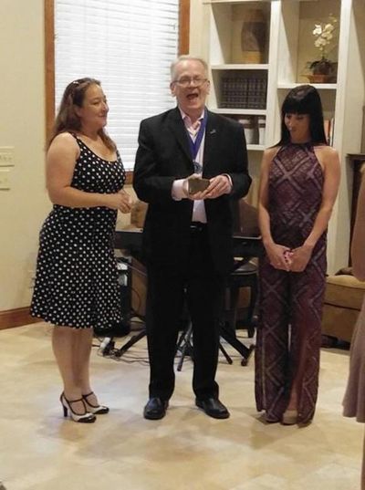 Kate Adams, Jeffrey Ellis and Lauri Gregoire Photo