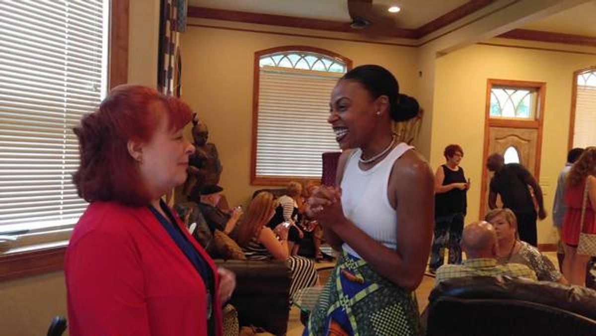 Kaul Blueston and Tamiko Steele at 