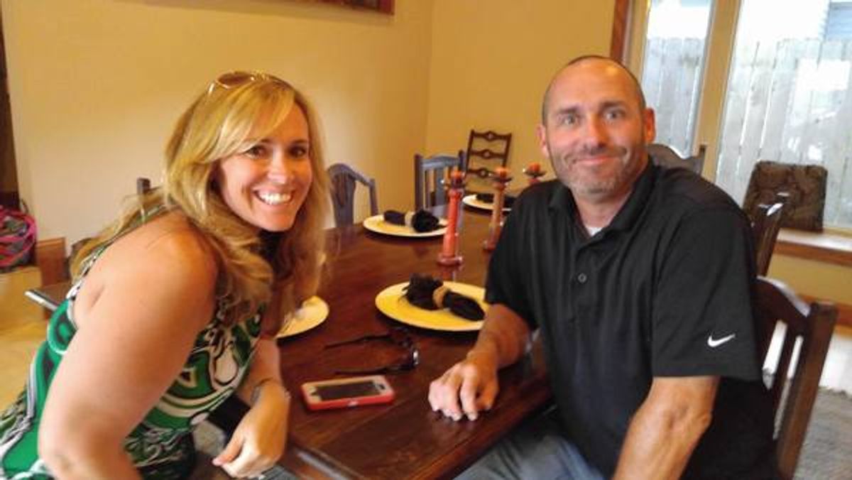 Amy Jones and Tim Jones at 