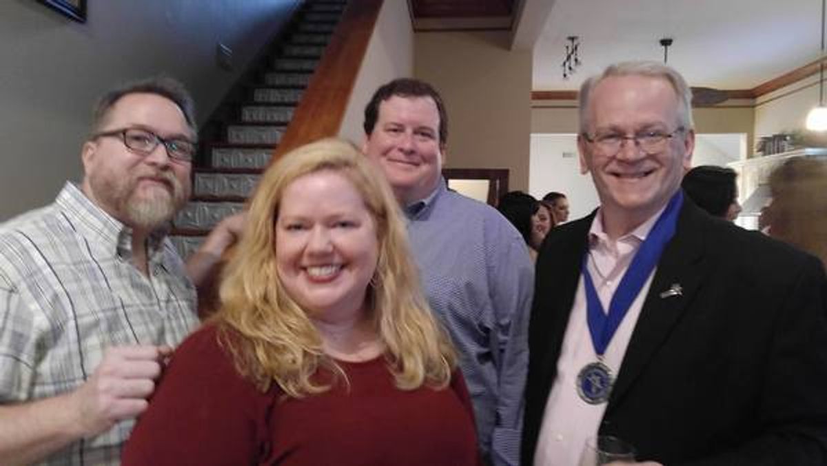 Samuel Whited, Rachel Agee, John Mauldin and Jeffrey Ellis at 