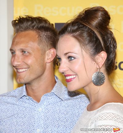 Nathan Johnson and Laura Osnes  Photo