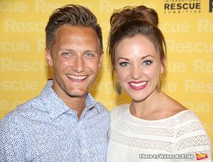 Nathan Johnson and Laura Osnes  Photo