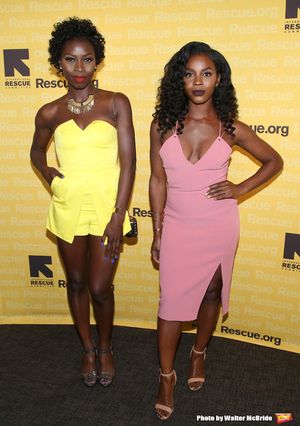  Demi Grace and Deborah Ayorinde  Photo