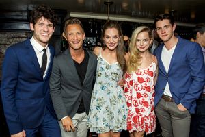 Chris McCarrell, Nathan Johnson, Laura Osnes, Stephanie Styles, Casey Cott @ BroadwayWorld Chris McCarrell, Nathan Johnson, Laura Osnes, Stephanie Styles, Casey Cott Photo