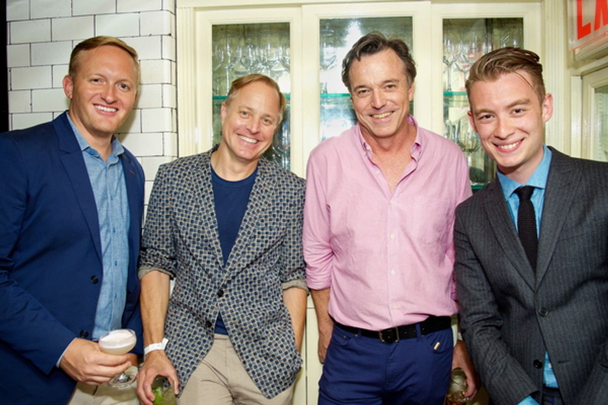 Jon Vermeer, Scott Pask, Derek McLane, Tony Marion at 