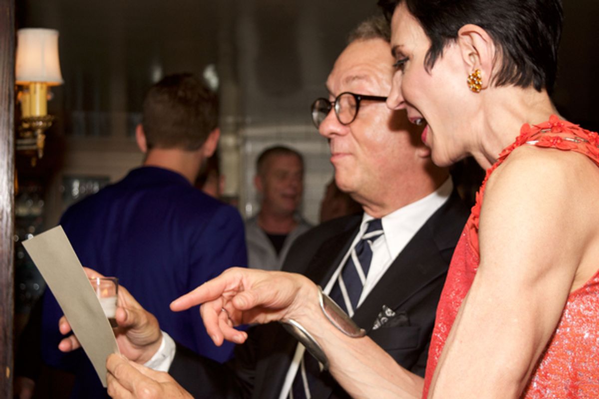 Willliam Ivey Long, Amy Fine Collins at 