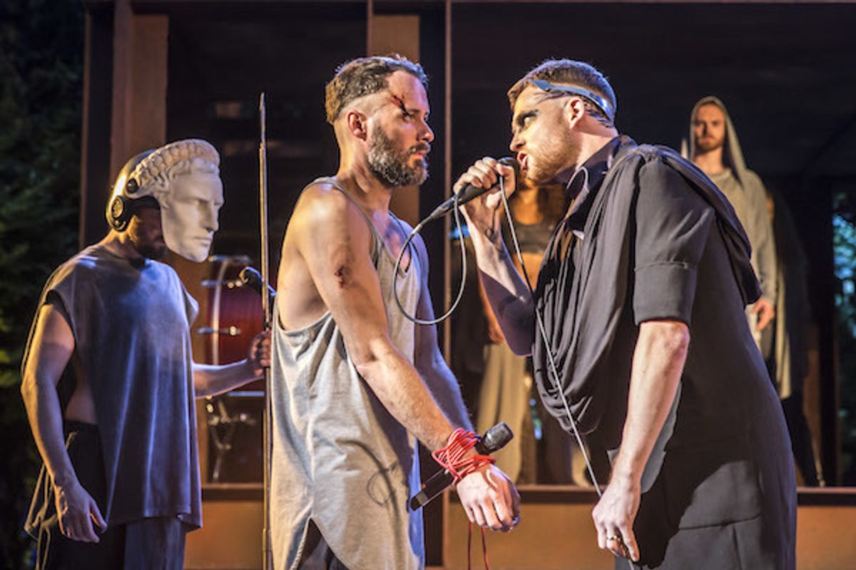 Declan Bennett and David Thaxton at 