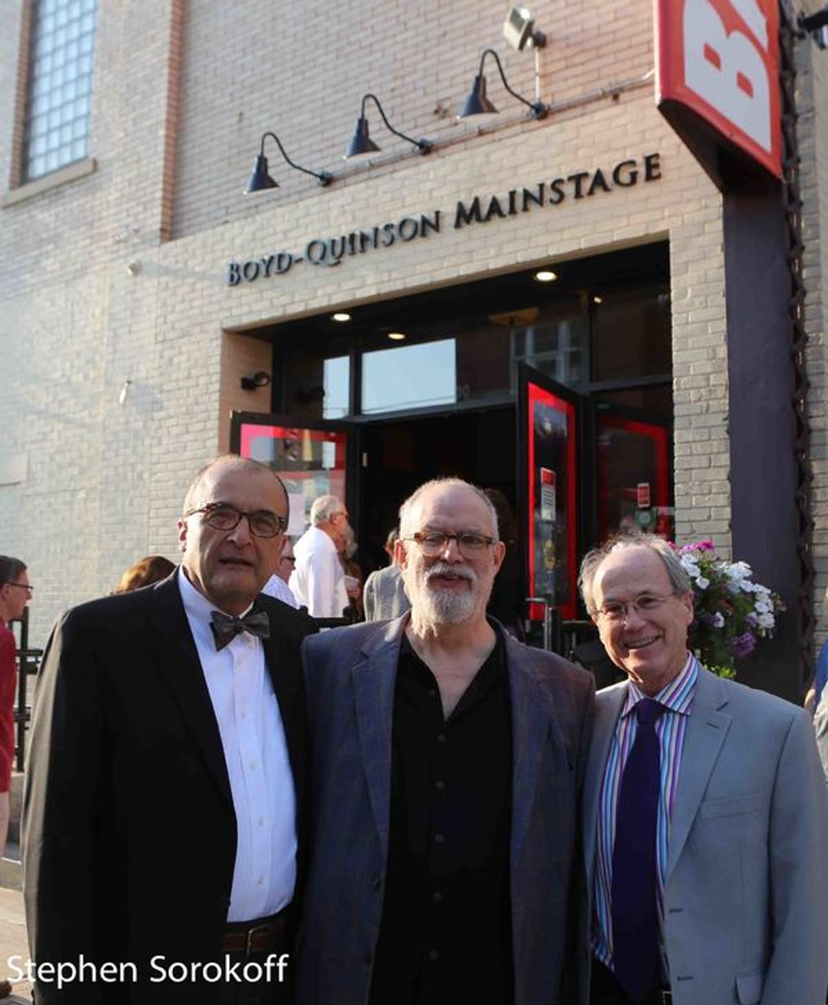 Arthur Salvadore, William Finn, Norman Boyd at 