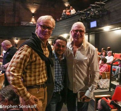 Chuck Steffan, Hazel, Joshua Bergasse, Ron Abel Photo