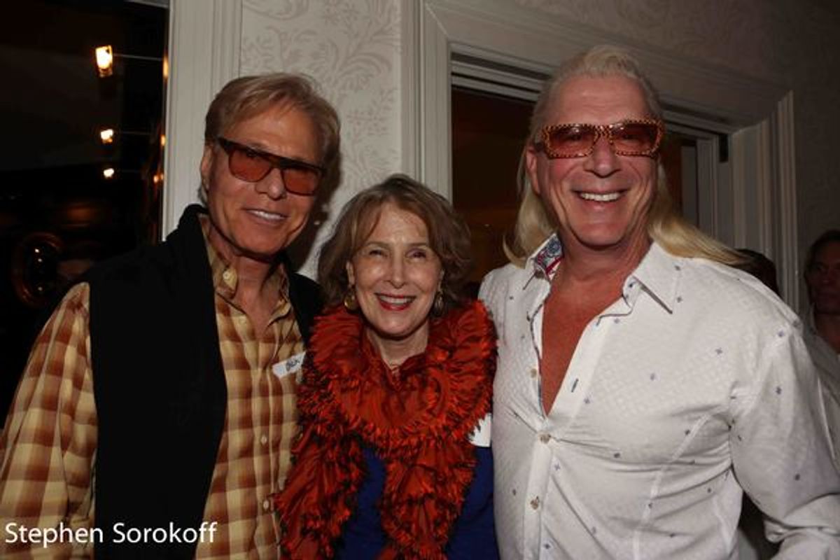 Chuck Steffan, Reba Evenchik, Ron Abel at 