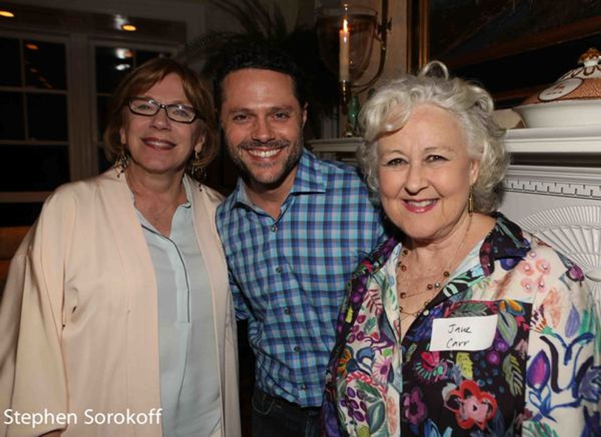 Julianne Boyd, Joshua Bergesse, Jane Carr at 