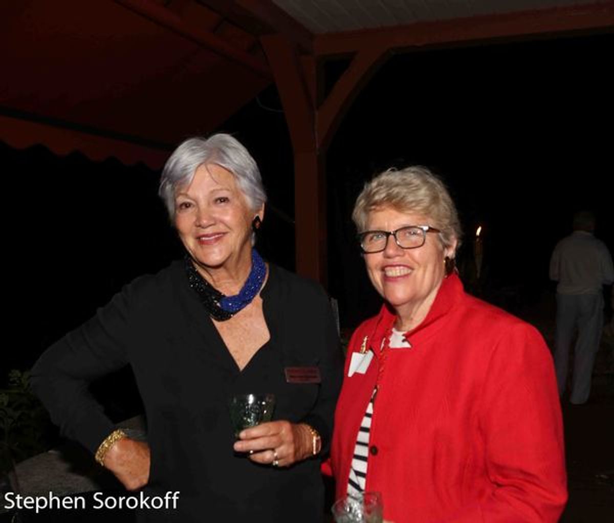 Mary Ann Quinson, Board Chair & Rosita Sarnoff at 