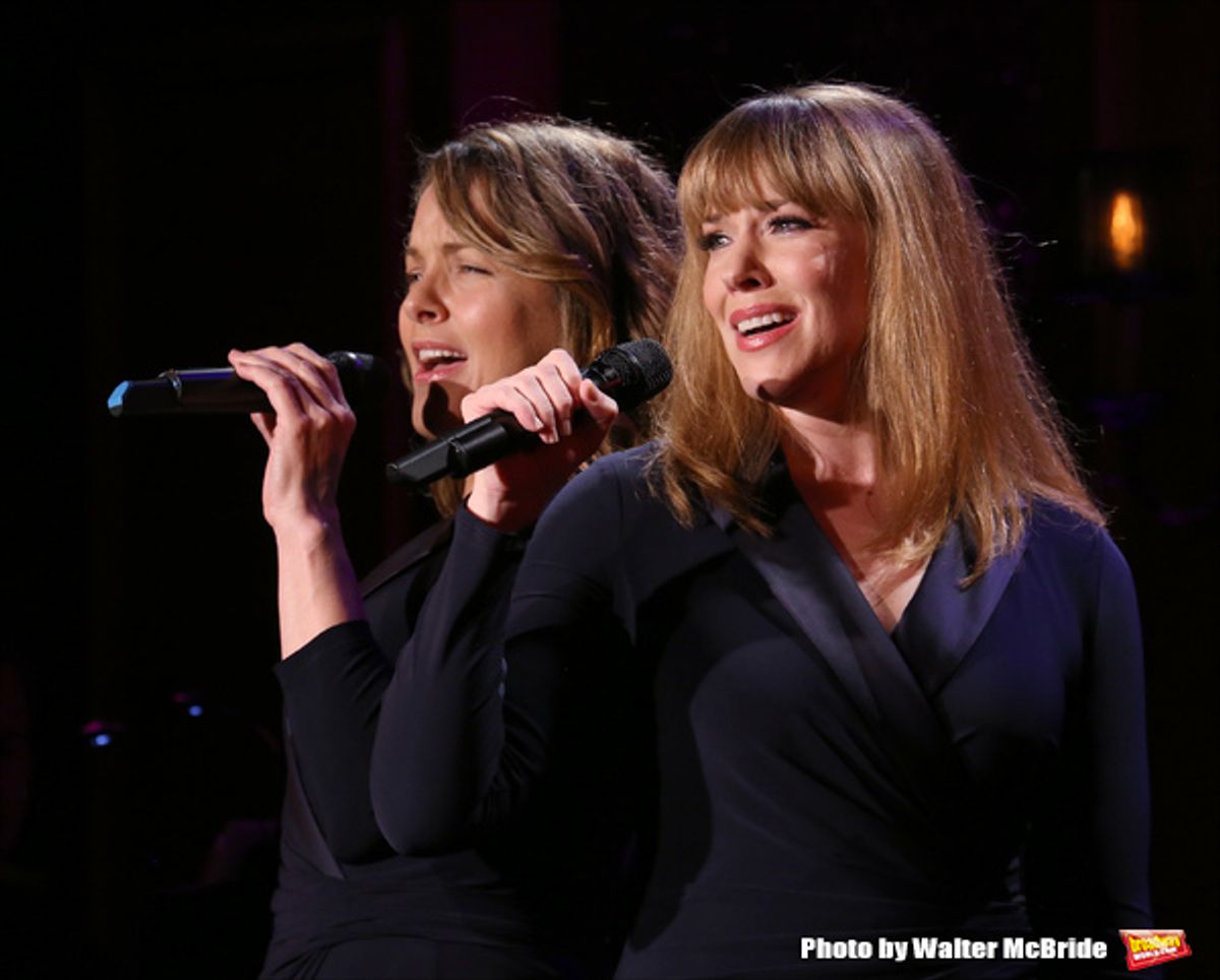 Alice Ripley and Emily Skinner  at 