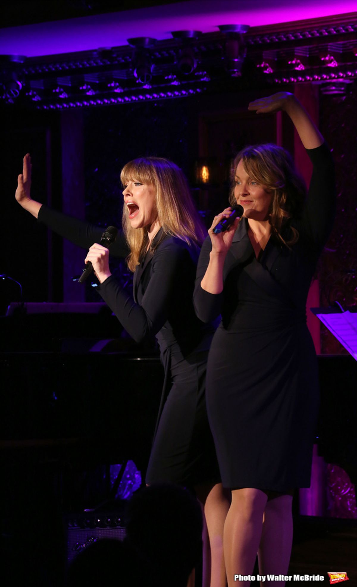 Emily Skinner and Alice Ripley at 