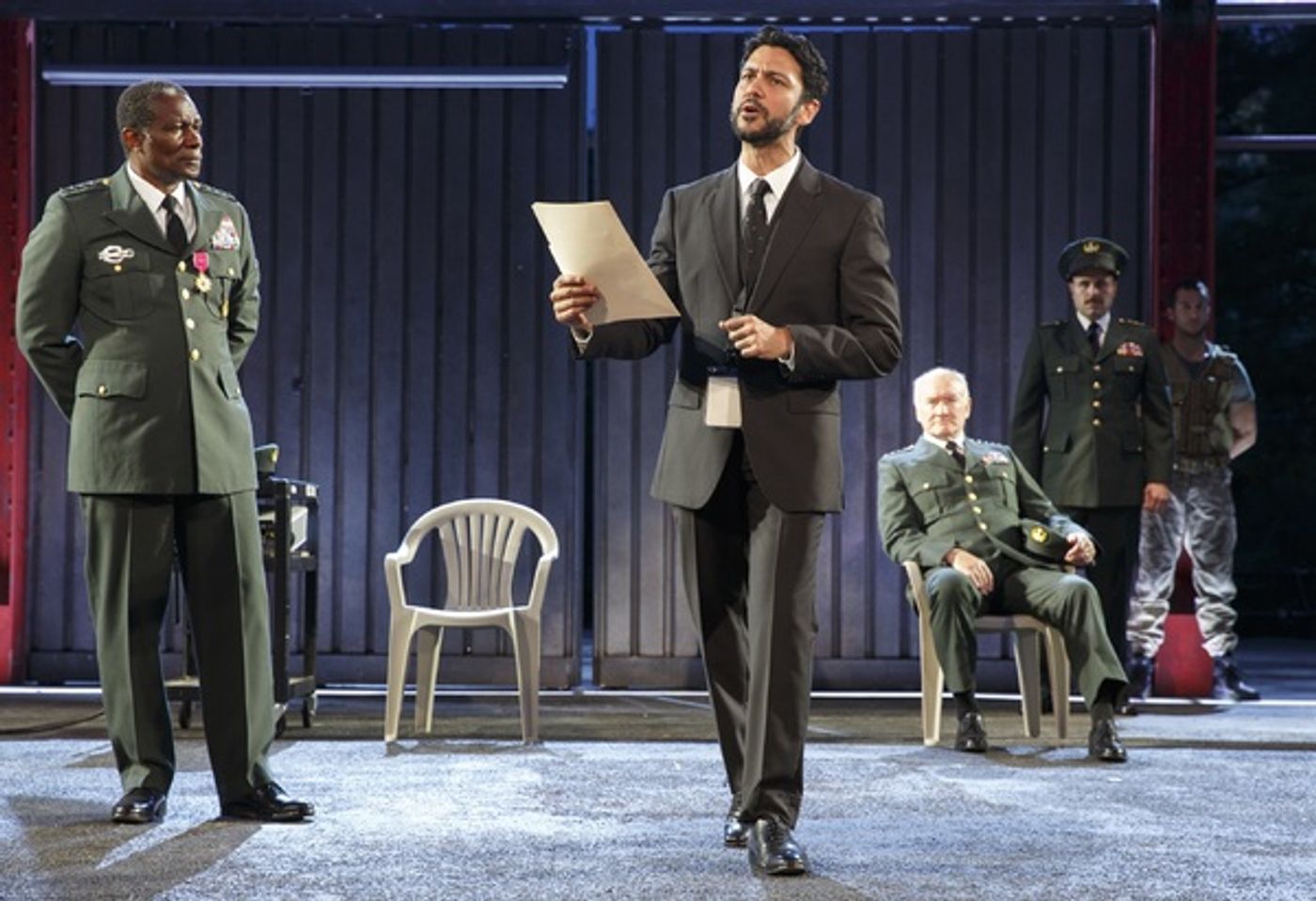 Photo Flash: First Look at TROILUS AND CRESSIDA at Shakespeare in the Park  Image