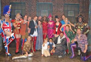 AMERICAN IDOL''s Kara DioGuardi visits KINKY BOOTS Photo