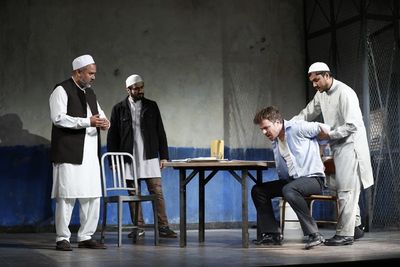 Rajesh Bose, Fajer Kaisi, Eric Bryant, and Jameal Ali  Photo