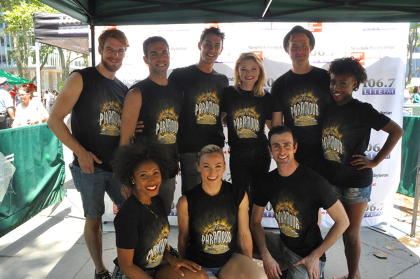 Photo Coverage: Casts of PARAMOUR, LES MIZ & More Bring it Home to Bryant Park  Image