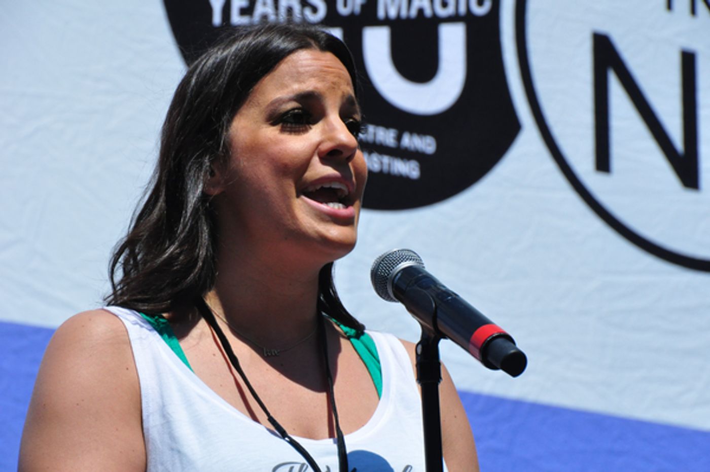 Photo Coverage: Casts of PARAMOUR, LES MIZ & More Bring it Home to Bryant Park  Image