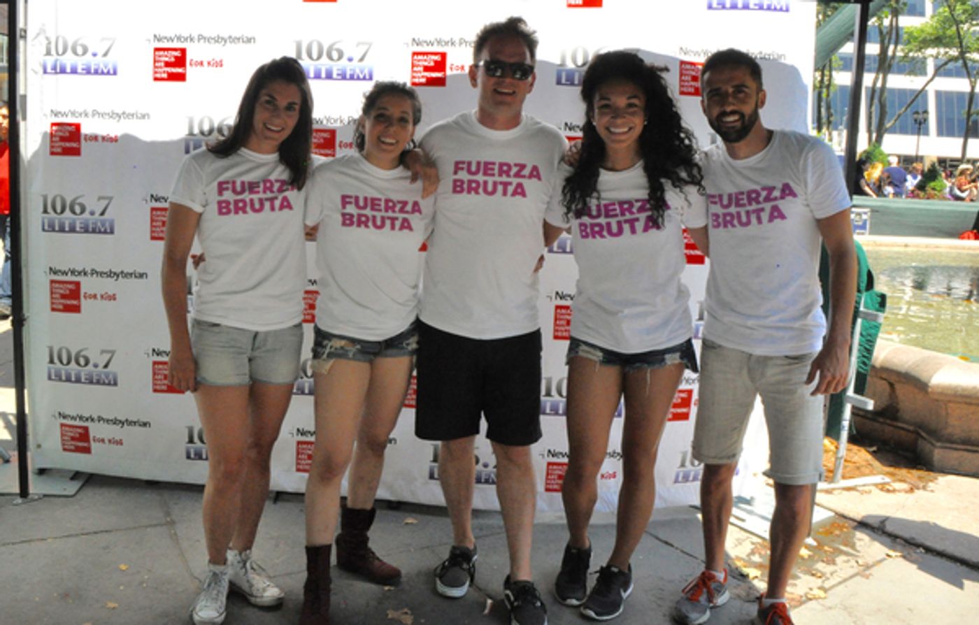 Photo Coverage: Casts of PARAMOUR, LES MIZ & More Bring it Home to Bryant Park  Image