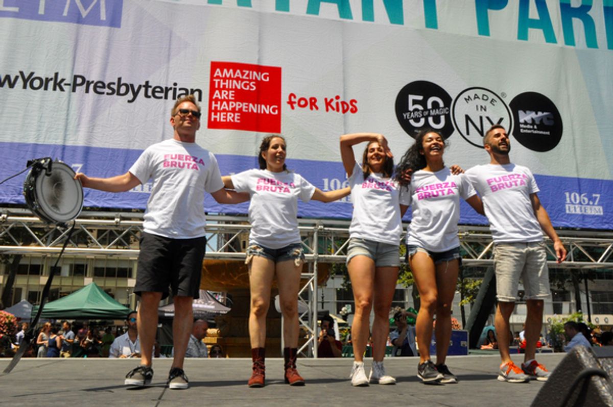 Trevor Exter, Angela Buccini, Lauren Yalango, Simone Bart and John Alix at 