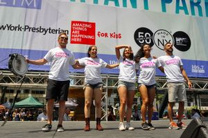 Trevor Exter, Angela Buccini, Lauren Yalango, Simone Bart and John Alix Photo