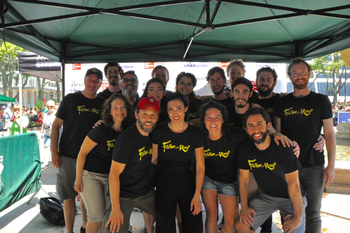 Photo Coverage: Casts of PARAMOUR, LES MIZ & More Bring it Home to Bryant Park  Image