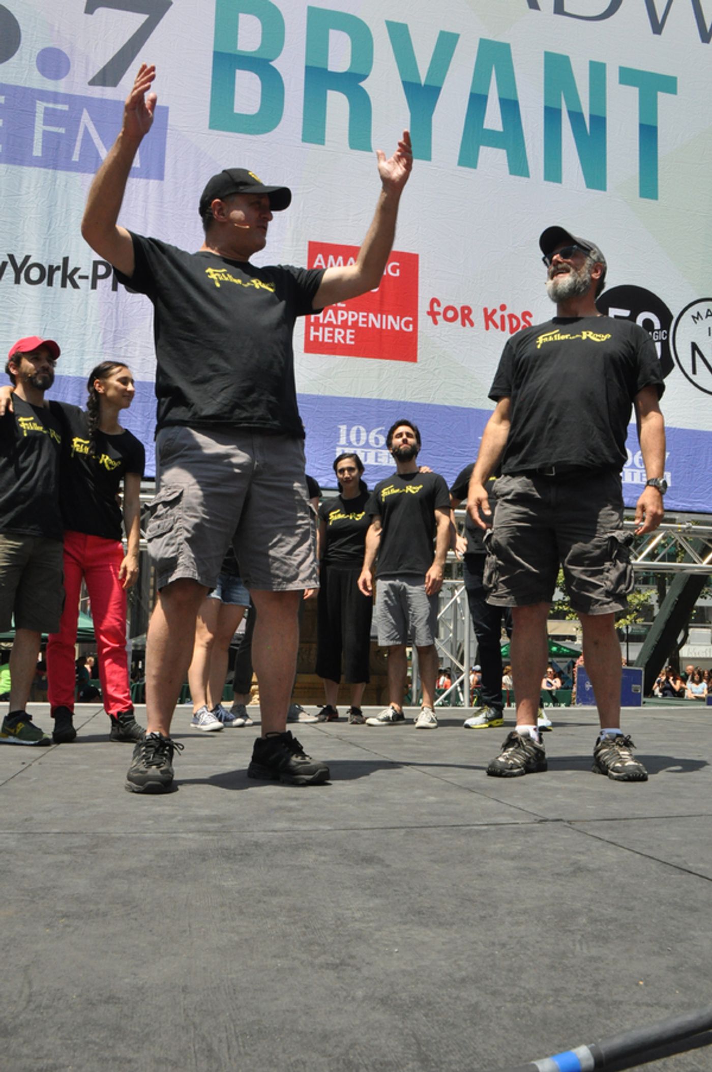 Photo Coverage: Casts of PARAMOUR, LES MIZ & More Bring it Home to Bryant Park  Image