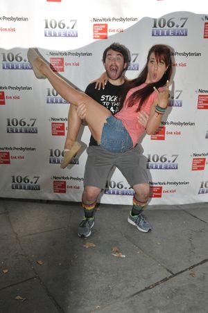 Alex Brightman and Sierra Boggess Photo