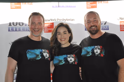 Hayden Tee, Alison Luff and John Own Jones Photo