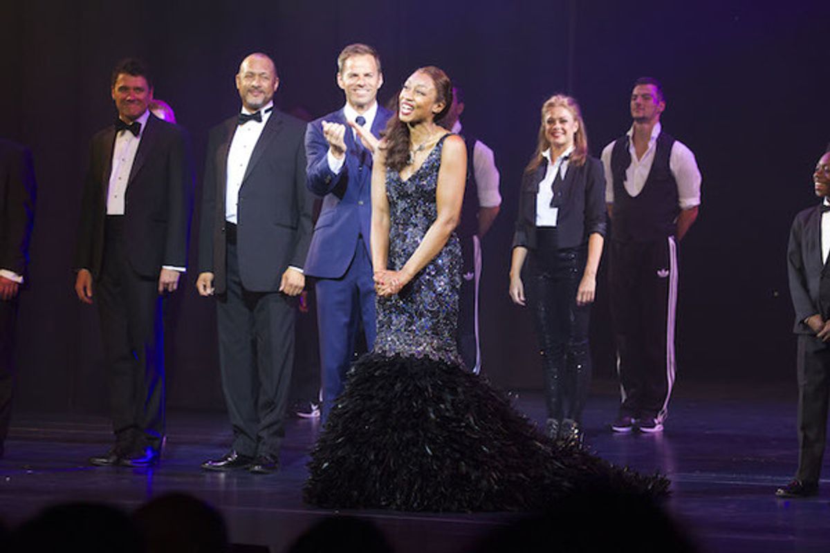 Ben Richards and Beverley Knight  at 