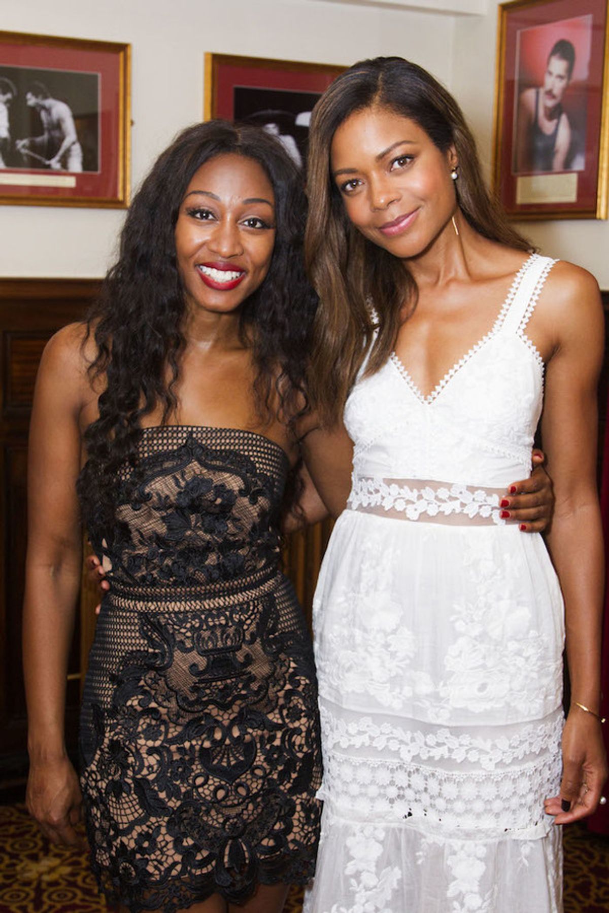 Beverley Knight and Naomie Harris at 