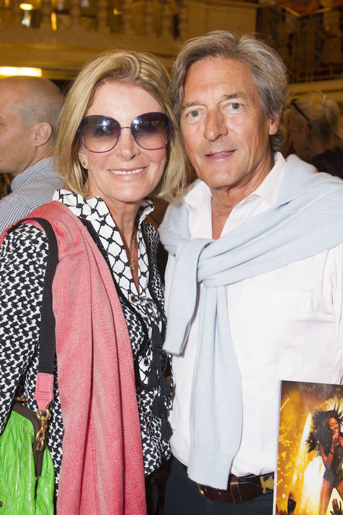 Georgiana Bronfman and Nigel Havers at 