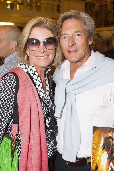 Georgiana Bronfman and Nigel Havers Photo