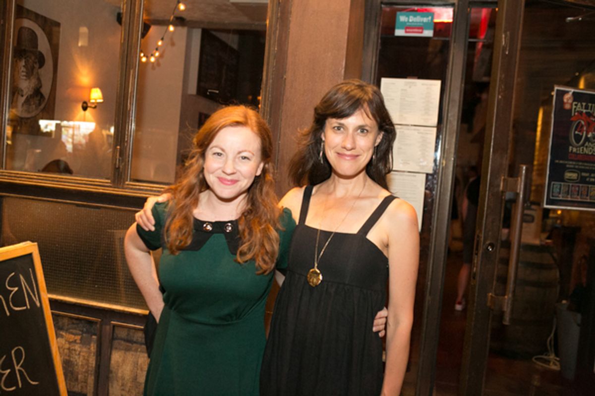 Tara Giordano, Stephanie Janssen at 