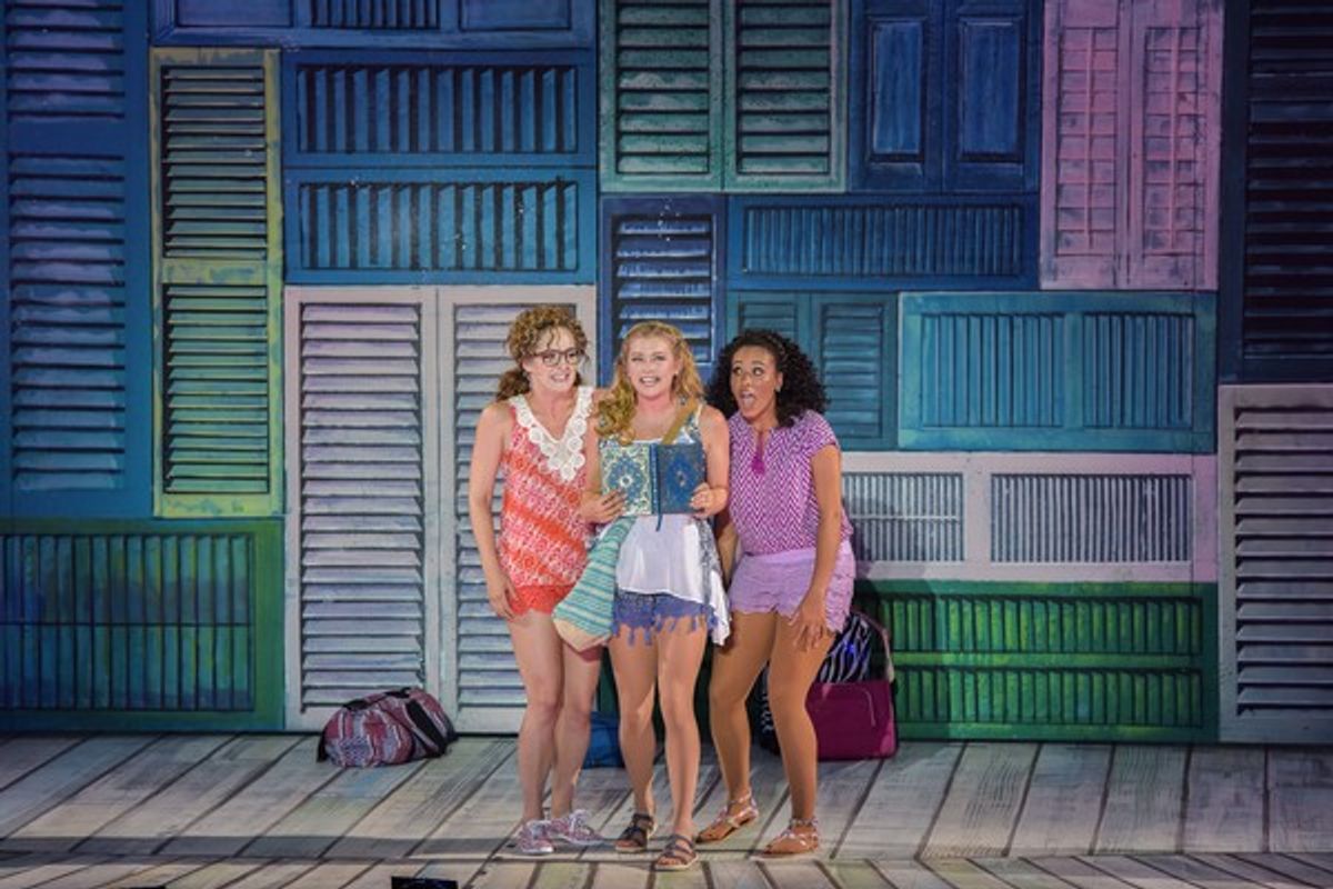 Sara Gallo, Brittany Zeinstra and Raven Thomas at 