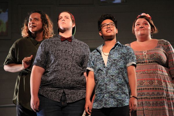 Isis Mendoza, Elliot Horbaugh, Jimbo Pestano and Melody Derogatis Photo