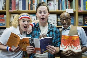 Justin McCombs, Miranda McGee & Geoffrey Warren @ BroadwayWorld Justin McCombs, Miranda McGee & Geoffrey Warren Photo