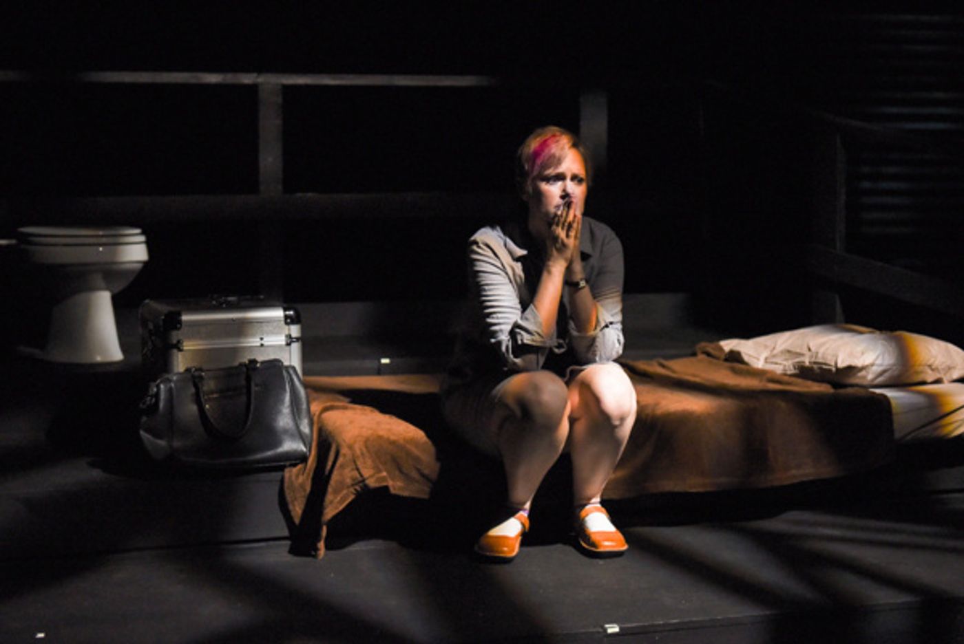 Photo Flash: PHOTO FLASH: Opening Night of GETTING OUT with The Seeing Place  Image