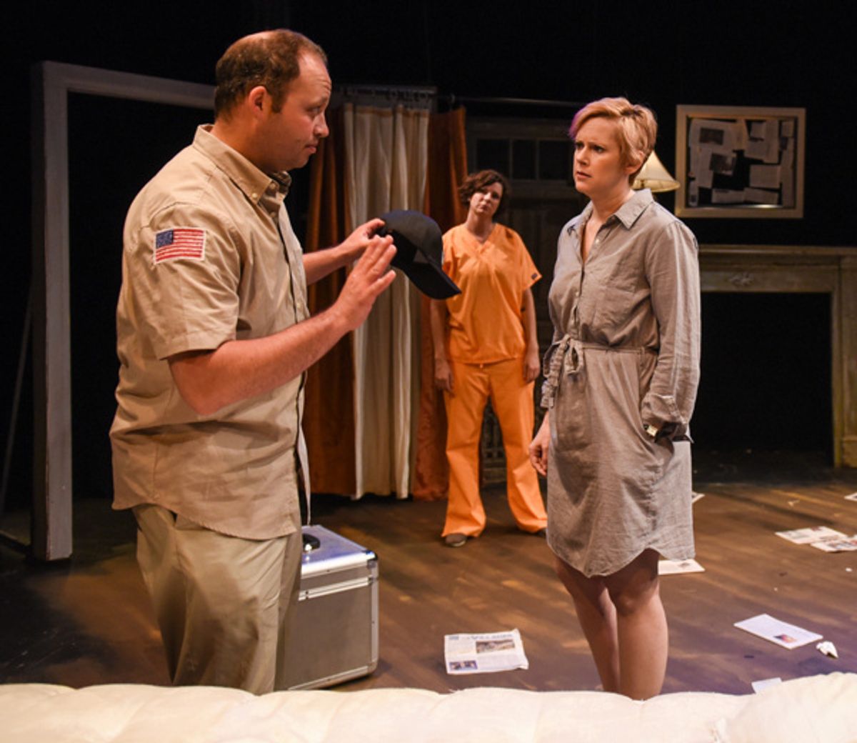 Leo Goodman (Bennie), Candice Oden (Arlie) and Erin Cronican (Arlene) at 