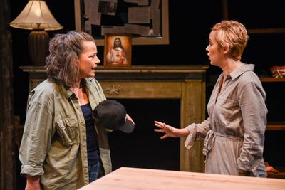 Carla Brandberg (Mother) and Erin Cronican (Arlene) Photo