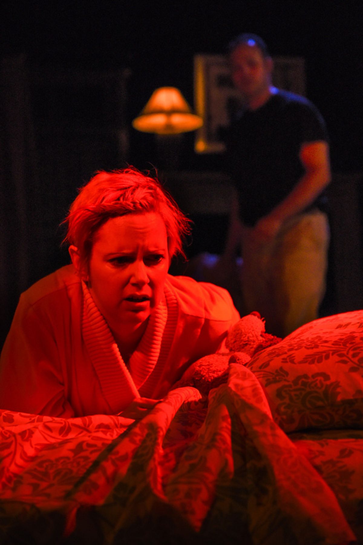 Erin Cronican (Arlene) and Leo Goodman (Bennie) at 