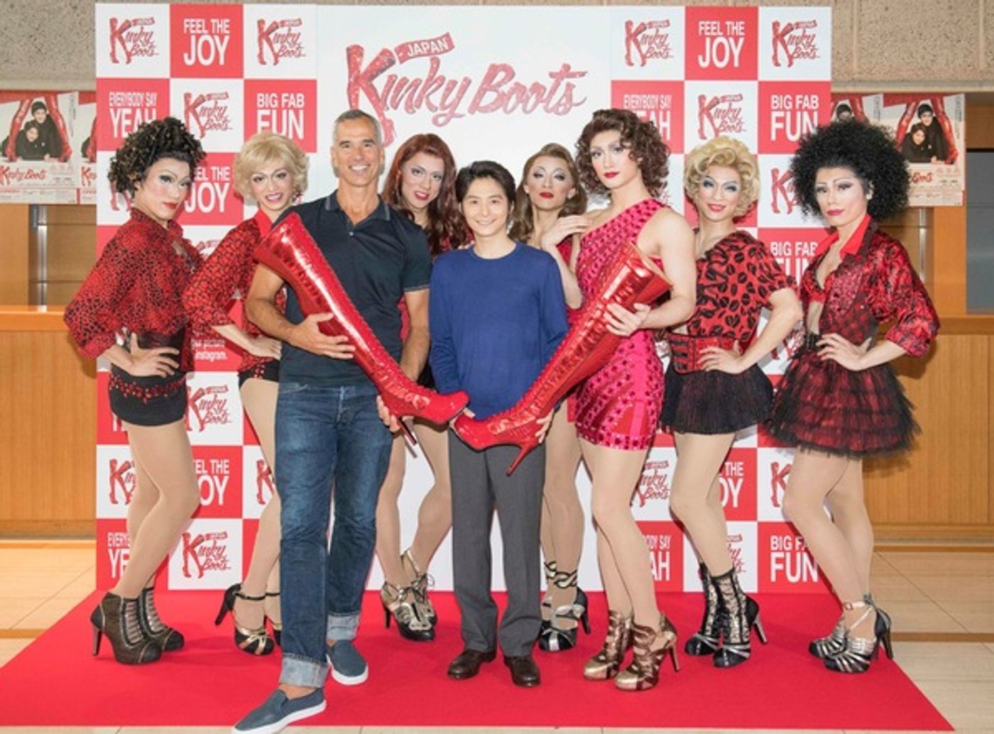 Photo Flash: Opening Night of KINKY BOOTS Tour in Japan Photo Flash: Opening Night of KINKY BOOTS Tour in Japan Image