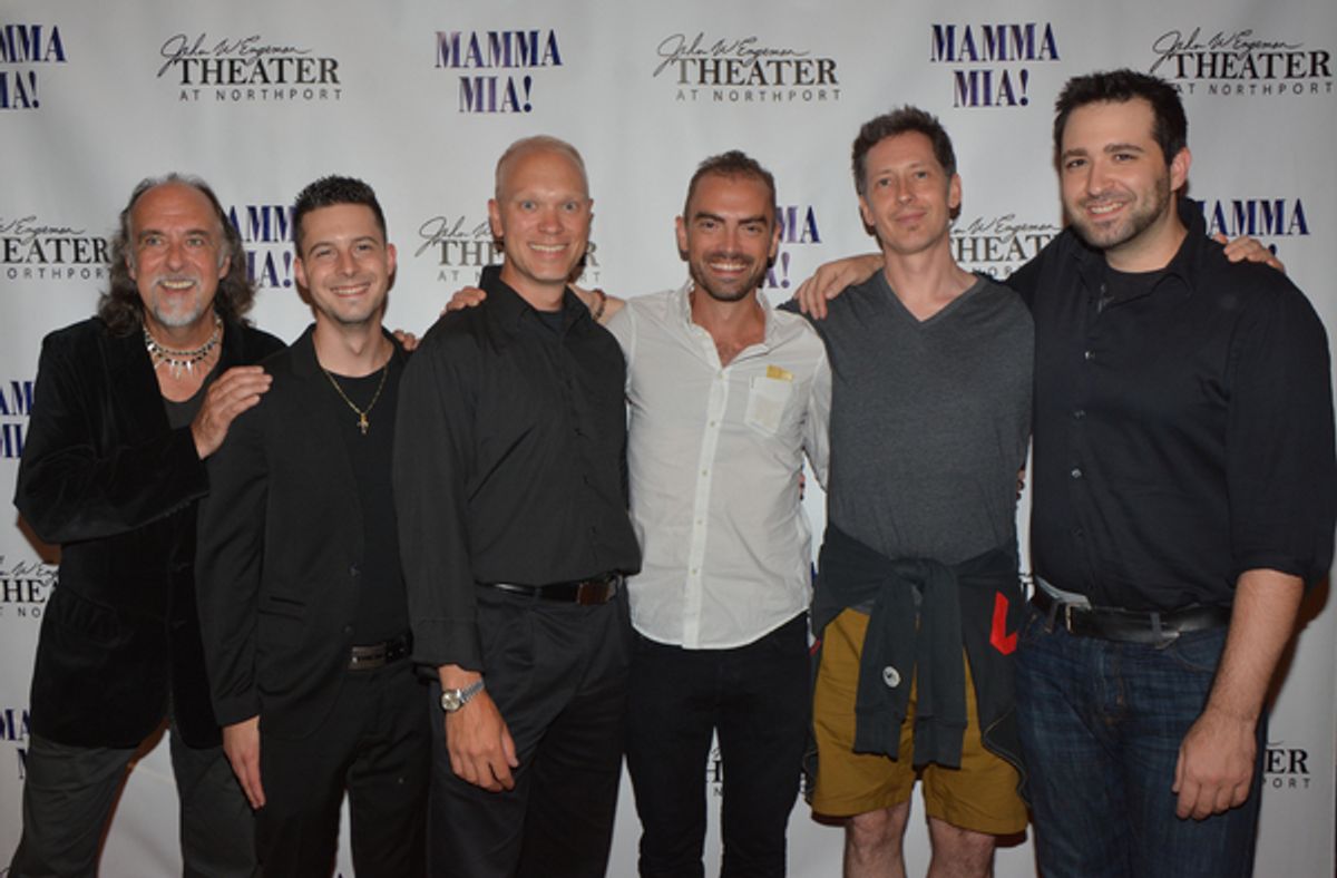  James Olmstead with the orchestra-Alexander Roving (Conductor/Keyboard), Anthony Brindisi (Keyboard 2), Douglas Baldwin (Guitar), Russ Brown (Bass) and Josh Endlich (Drums) at 