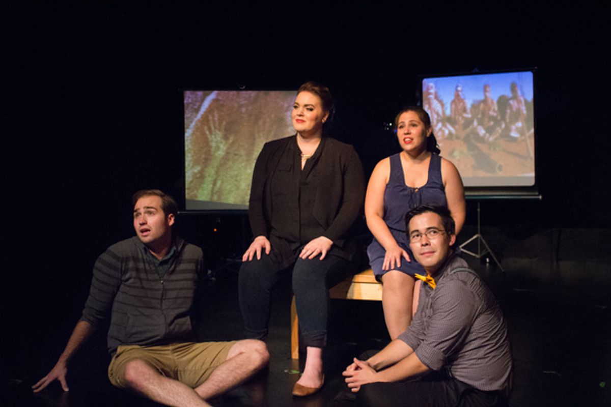 Matt Frye Neala Barron, Anna Schutz and Nick Shoda at 