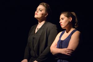 Neala Barron and Anna Schutz @ BroadwayWorld Neala Barron and Anna Schutz Photo