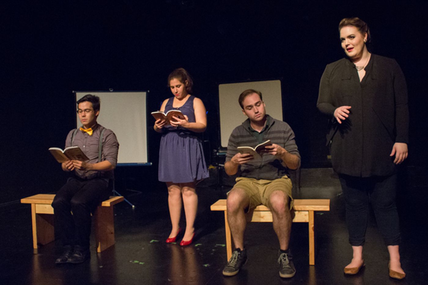 Photo Flash: First Look at Brown Paper Box Co.'s NOW. HERE. THIS.  Image